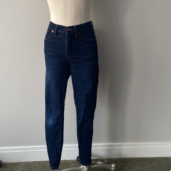 ❌SOLD❌ 9” High Rise Skinny Madewell Jeans Sz 28 - Picture 5 of 9